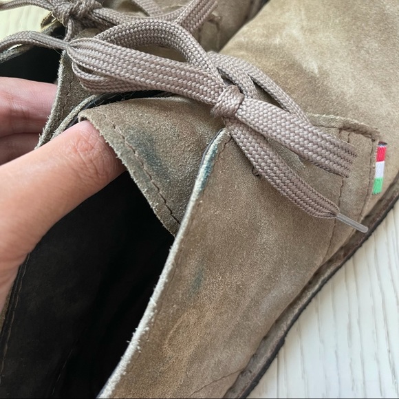 Pelle Italian Leather Suede Chukka Desert Boots - Picture 7 of 11